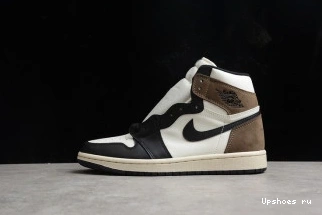 High AIR 1 555088-105 Retro Mocha Jordan Dark 0828